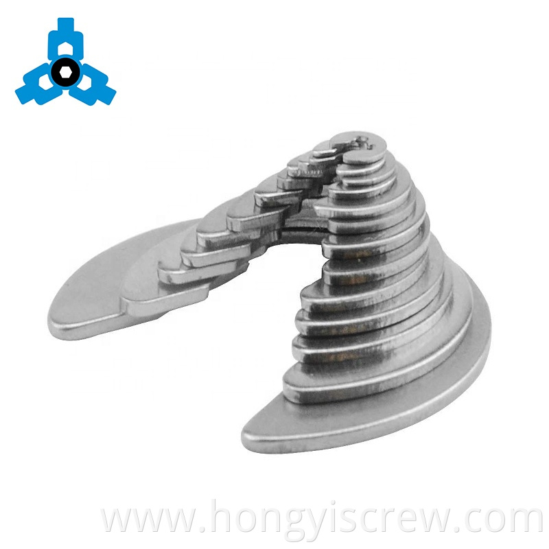 DIN6799 E Clip Split Lock Circlip Ring Washer Stainless Steel OEM Stock Support